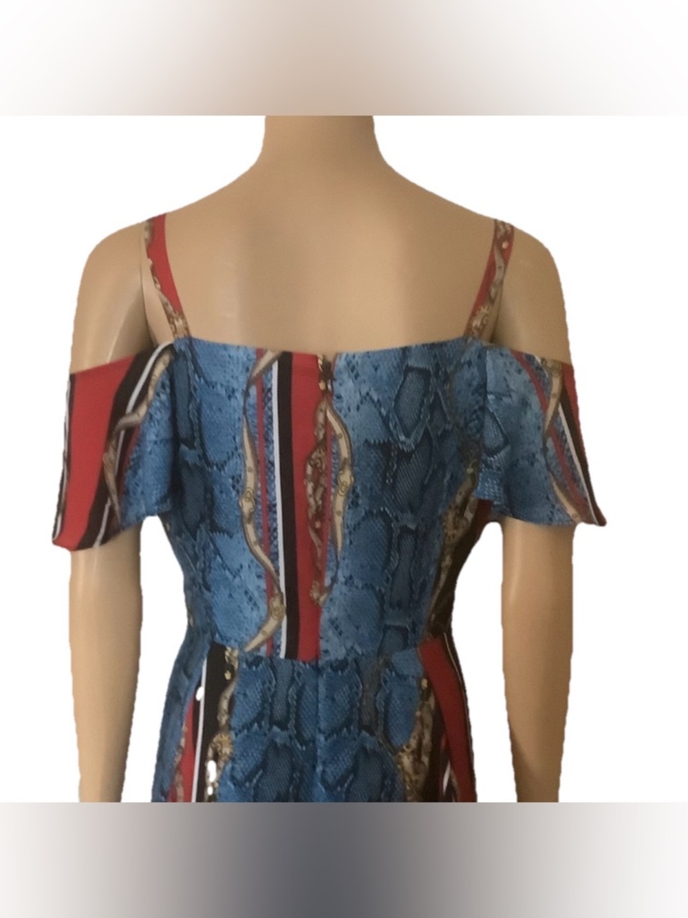 INC international Concepts midi dress Sz 4 asymmetrical - Picture 8 of 12